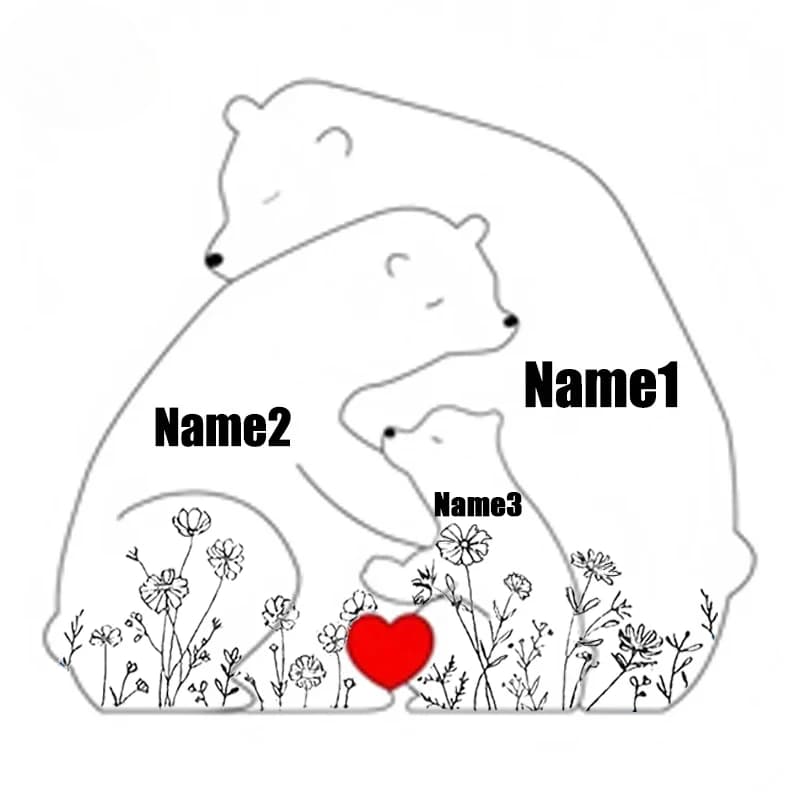 Bear Nature Family