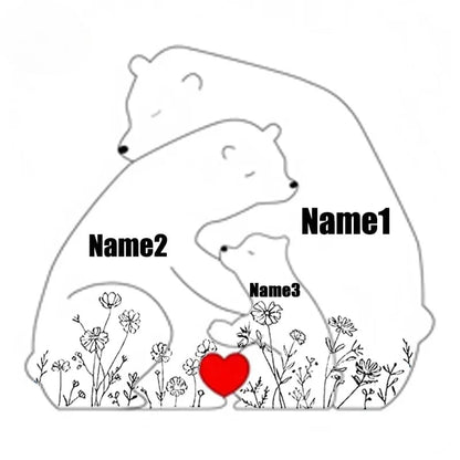 Bear Nature Family